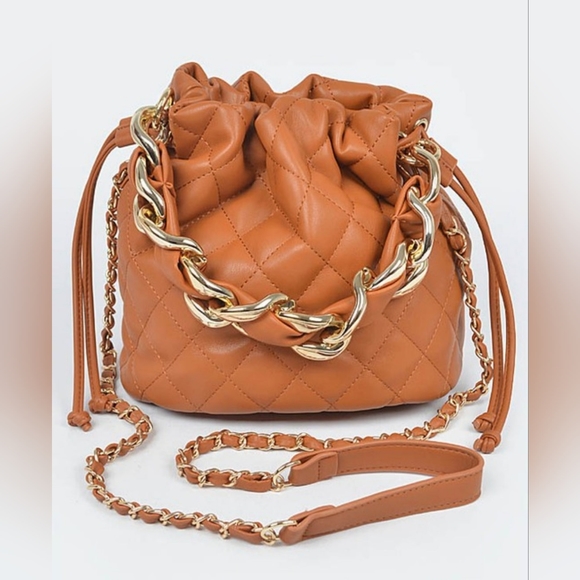 Bags Chloe Drawstring Quilted Bag Poshmark
